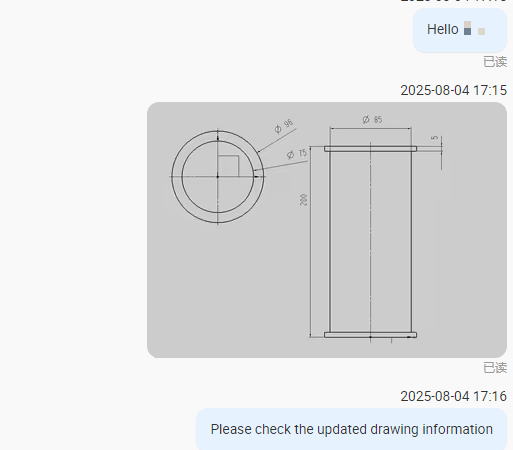 Latest company case about American customer - Customization of quartz tubes