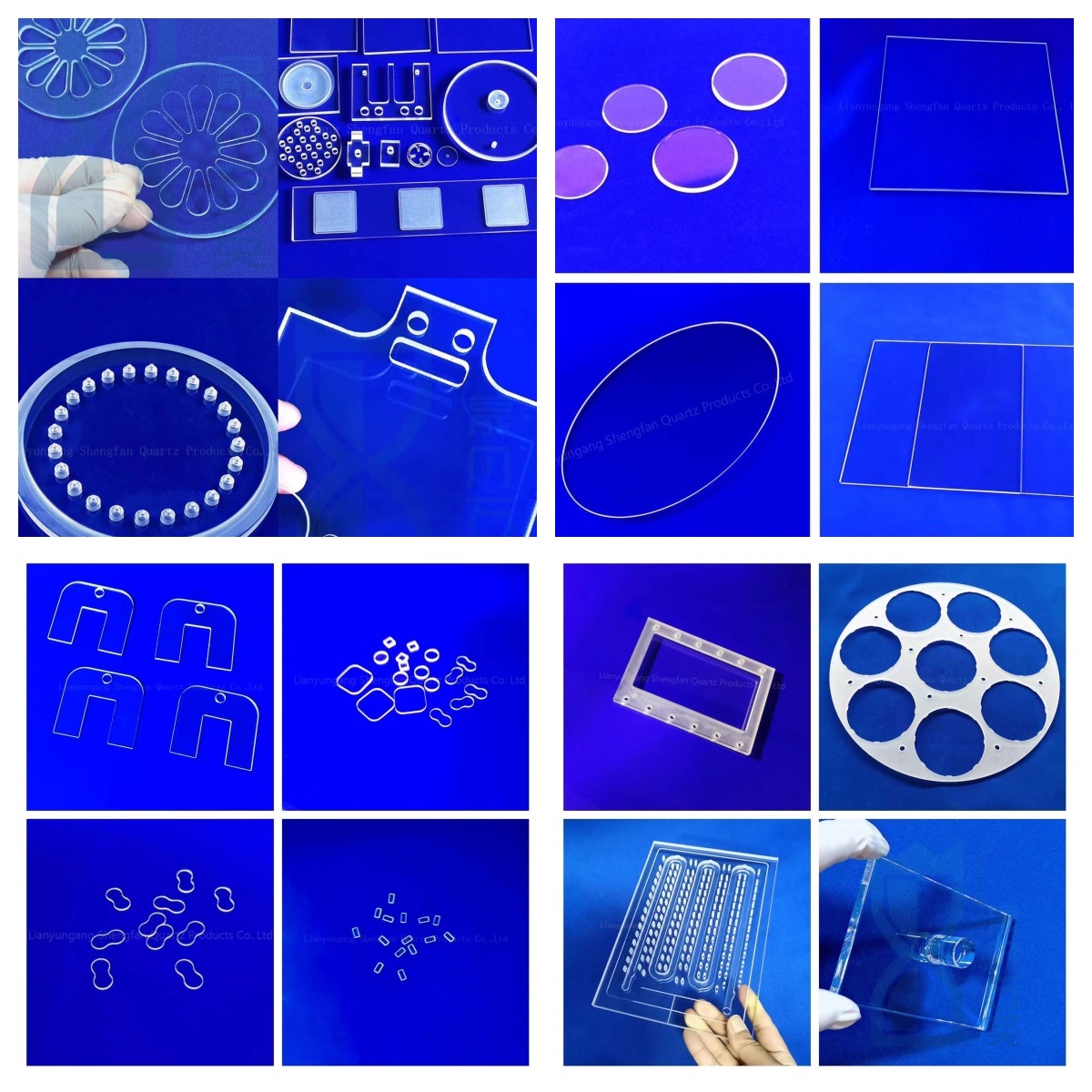 Latest company case about Custom Special-shaped Quartz Sight Window for Korean Semiconductor Client-Amy