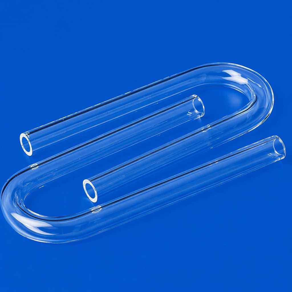 Latest company case about High Purity Fused Silica Quartz U-Tubes: Thermal, Chemical & Optical Performance for Lab, Semiconductor -sara
