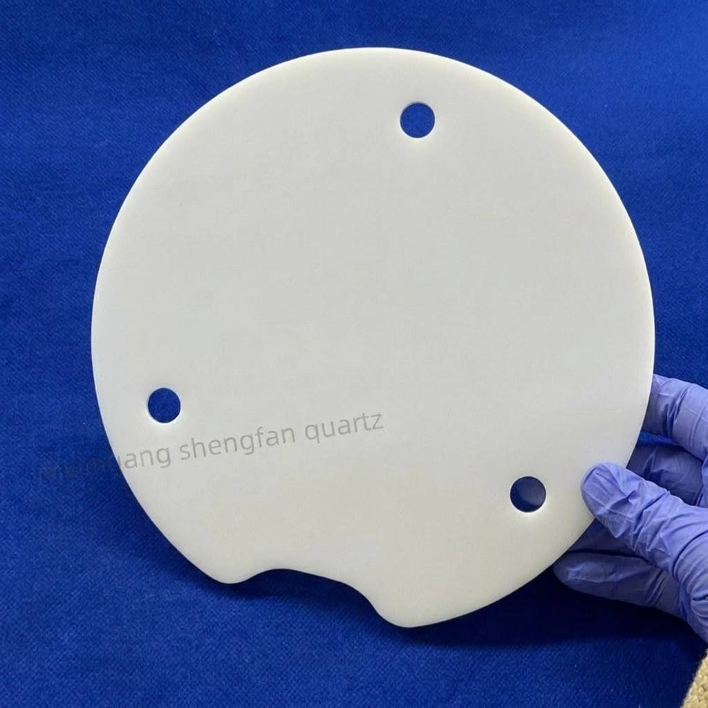 Latest company case about Opaque Quartz Perforated Sheets: High-Reflectivity Thermal Radiation Shielding Materials for Semiconductor-Mia
