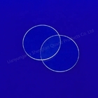 Transparent  Clear Quartz Disc Sight Glass Sheet High Temperature Resistance