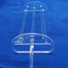 Fused Silica Quartz Science Lab Glassware Glass Boat Wafer Carrier For Furnace