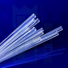 Transparent Heat Resistant Silica Quartz Glass Tube Large Diameter Morse 6.5