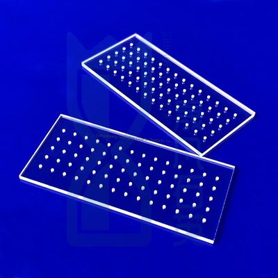 quality  High Purity Heat Resistant Shape Quartz Glass Plate ±0.02mm Tolerance Customized For High Temperature factory