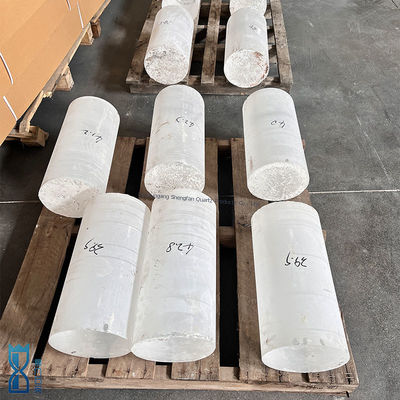 quality  Custom High Temperature Resistance Various Sizes Quartz Lead Core Inside Transparent Outside Scrub factory