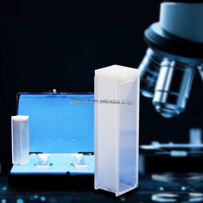quality  High-temperature and Corrosion Resistant Quartz Glass Colorimeter Cuvette with 3.5ml Capacity factory