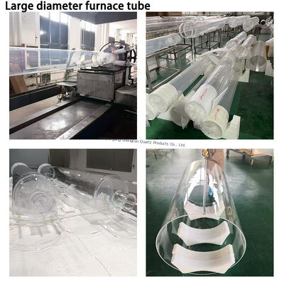 quality  High Temperature Resistant Corrosion Resistant High Purity Quartz Glass Tube Fused Quartz Tube factory