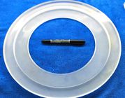 Fused Clear Quartz Tube Flange Excellent Electrical Resistivity For Optical Instrument