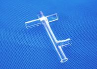 Lab Quartz Glass Rod , Small Glass Tubes  Mose 6.5 Hardness >92% Light Transmittance