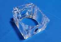 Optical Precision Machining Quartz Glass Disc Low Thermal Conductivity Clear Color