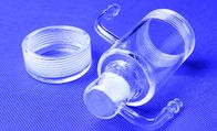 High Purity Science Lab Glassware , Laboratory Equipment Glassware Small Bottle