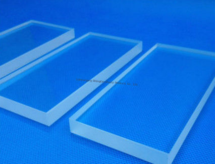 quality  Manugacturer Custom Optical Fused Quartz Glass  Thick Plate With High Transmitance factory