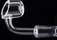 Harmless Quartz Glassware , Fused Silica Quartz Withstands High Temperature