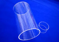 Chemical Resistant Glass Capillary Tube , Flat Bottom Test Tubes Anti Acid Customized Shape Quartz Glass Tube