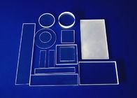 1-20mm Round Transparent Quartz Glass Plate Transparent Uv quartz plate For Quartz Viewport