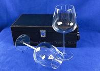 SIO2 Red Wine 1100℃ Quartz Crystal Glass For Family Dinner