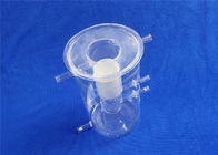 Eco Friendly Quartz Urn , Quartz Glass Products Thermo Stable Harmless