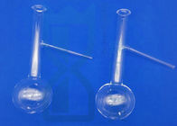 Corrosion Resistant Quartz Glass Round Bottom Flask High Temperature