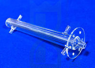 Heat Resistance 92% Transparent 300mm Quartz Glass Tube
