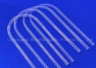 Transparent U Bent Silica Quartz Glass Tube For Steel Water Temperature Test