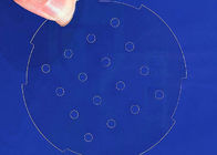 40/60 92% Transparent Quartz Glass Substrate With Laser Drill Holes