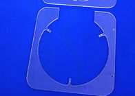 Customized OEM Clear Quartz Tray For Photovoltaic Semiconductor