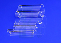 Custom Diameter Semiconductor Quartz Tubing Transparent And Opaque Polished