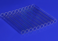 SIO2 Transparent Polished Fused Quartz Glass Tube Electrical Insulation