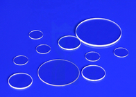 Double Convex Transparent Round Quartz Glass Plate For Metallurgy