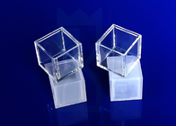 Laboratory Transparent Quartz Glass Crucible 2.2g/Cm3 Fused Silica