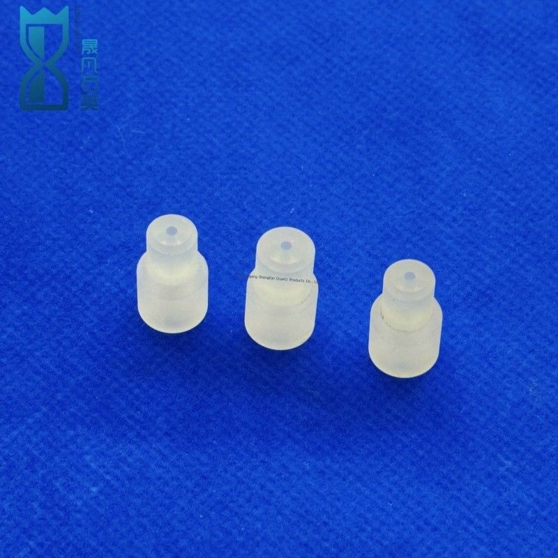 Quartz Thread Testware Factory Custom Corrosion Resistant Quartz Scrub Quartz Threaded Tube ...