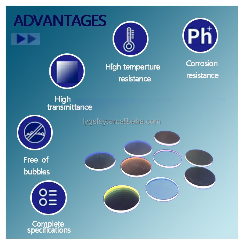 Sio2 Glass Ink Inkjet Highly Transparent 99.99% SIO2 Quartz Glass Plate for UV Lamp Applications