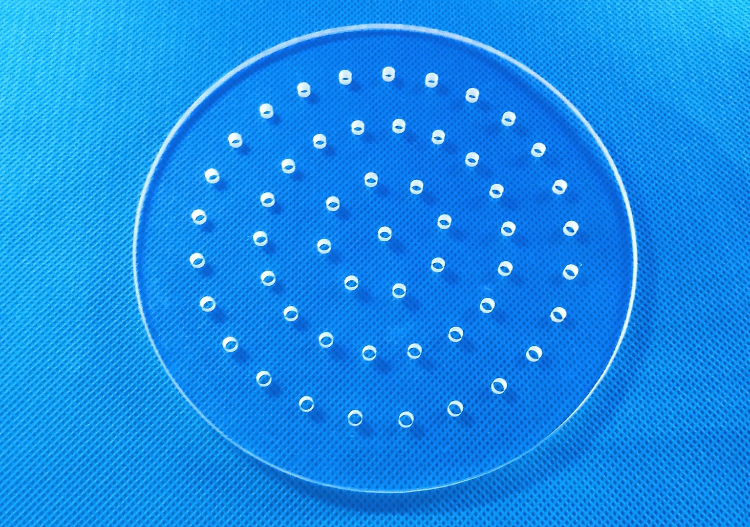 Strong Hardness High Melting Temperatures Optical Fused Quartz Glass