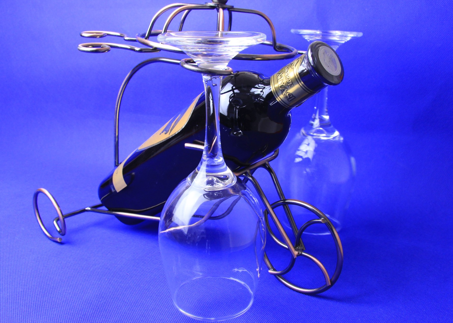 Handmade Modern Quartz Clear Lead Free Crystal Red Wine crystal singing