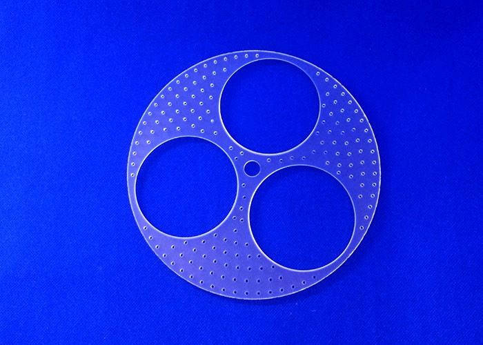 Strong Hardness High Melting Temperatures Optical Fused Quartz Glass