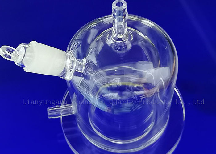 Quartz Bell Jar Quartz Glass Vacuum Bell Jar Science Lab Glassware CNC
