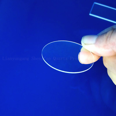 Clear Quartz Glass Plates Polished Fused Silica Glass Sheet