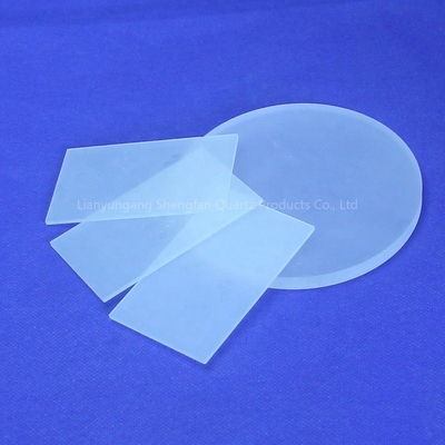 Customized Transparent Uv Quartz Glass Plate For Viewport Glass