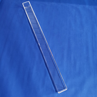 Transparent Heat Quartz Glass Crucible Ship 2.2g/Cm3 Fused Silica