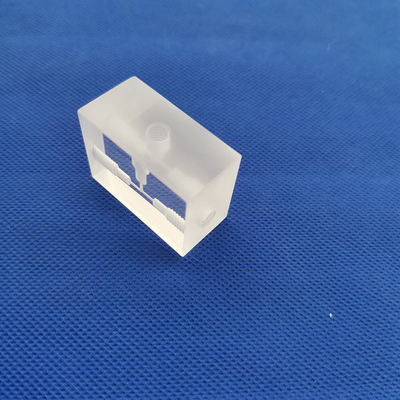 Transparent Thick Quartz Glass Plate Flat Sheet High Temperature For Injection Molding