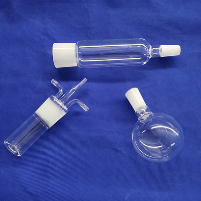 10 - 100ml Oil Centrifuge Glass Tube Quartz Fire Reaction Kettle For Laboratory