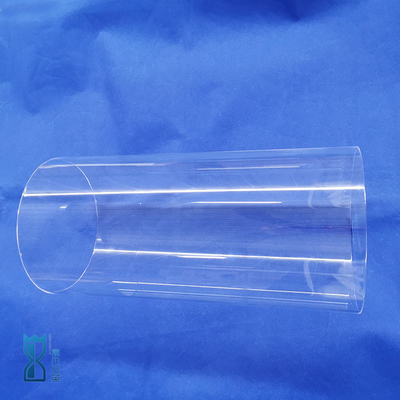 Clear Silica Quartz Glass Tube Transparent Customized high-temperature quartz tube