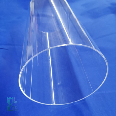 Clear Silica Quartz Glass Tube Transparent Customized high-temperature quartz tube