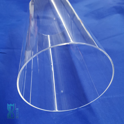Factory Custom Quartz Glass Pipe Large Diameter