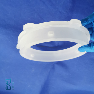 High Chemical Resistance Quartz Glass Tube for Chemical and Pharmaceutical Processing