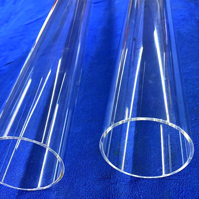 Wholesale Customized Transparent Quartz Glass Pipe For Tube Furnace