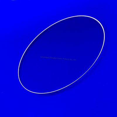 High Purity Heat Resistant Shape Quartz Glass Plate ±0.02mm Tolerance Customized For High Temperature