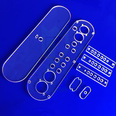 Manugacturer Custom Optical Fused Quartz Glass Plate With High Transmitance