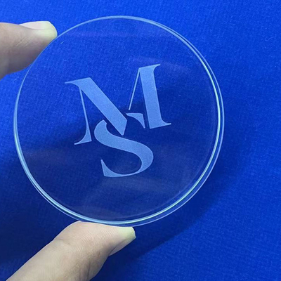 Custom High Purity Fused Silica  High Resistant Quartz Glass Disc