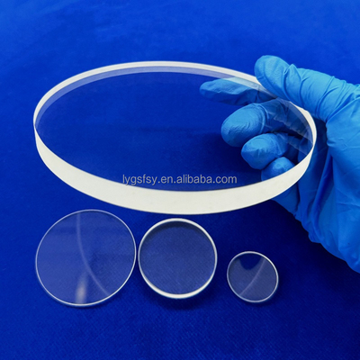 Factory Quartz Glass Sheet Custom High Temperature Resistant Transparent